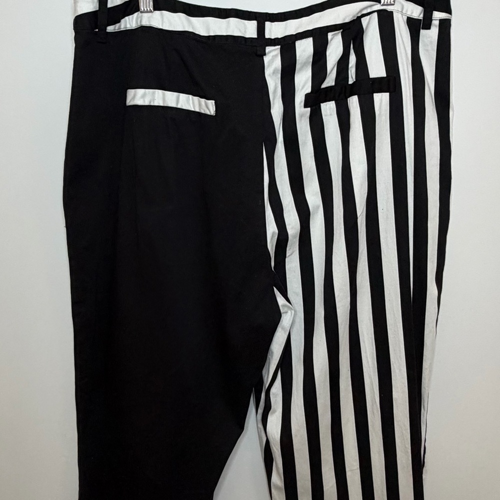 Disturbia Split Stripe Cropped Pants – Size 14 – SOLD OUT Online - Picture 5 of 6